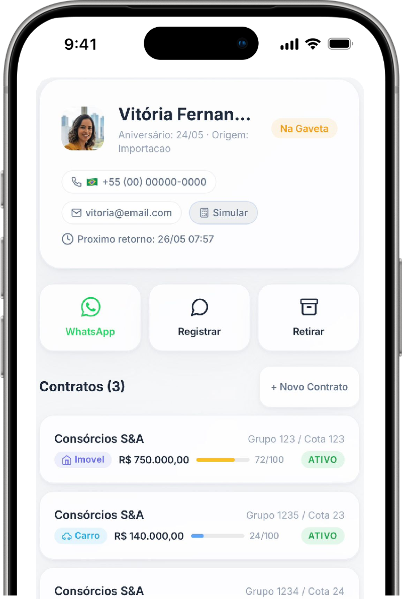 Closer — Ficha do Cliente